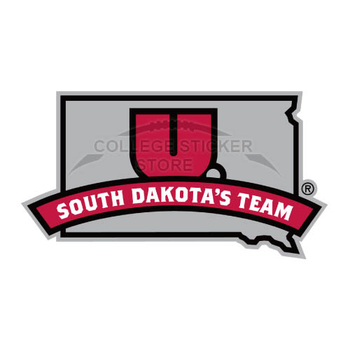 Homemade South Dakota Coyotes Iron-on Transfers (Wall Stickers)NO.6213